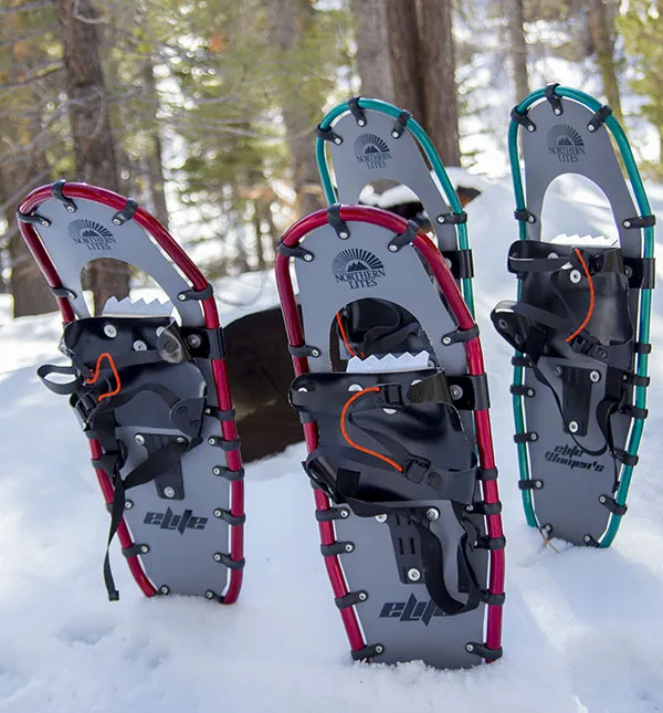 The Northern Lite Elite snowshoes