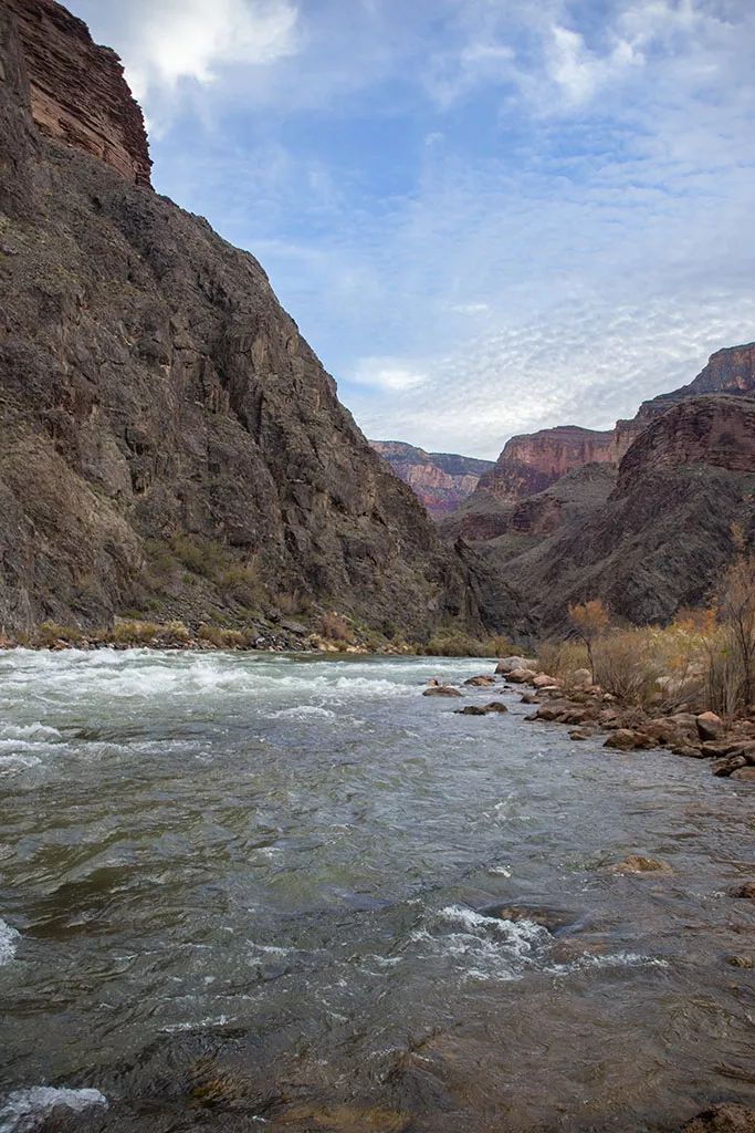 The Colorado River and Boucher Rapids