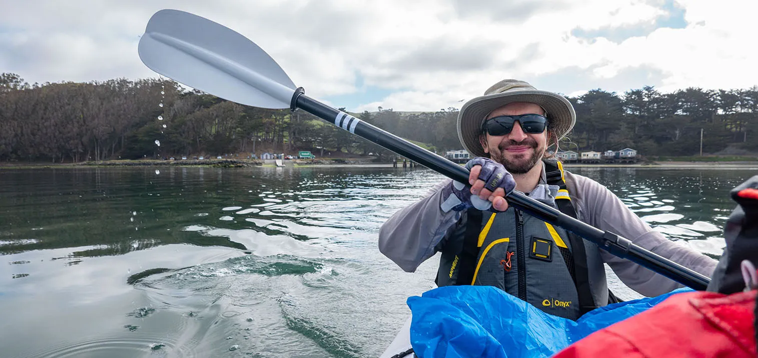 Finally, on the water! Miller Boat Launch is right below the paddle.