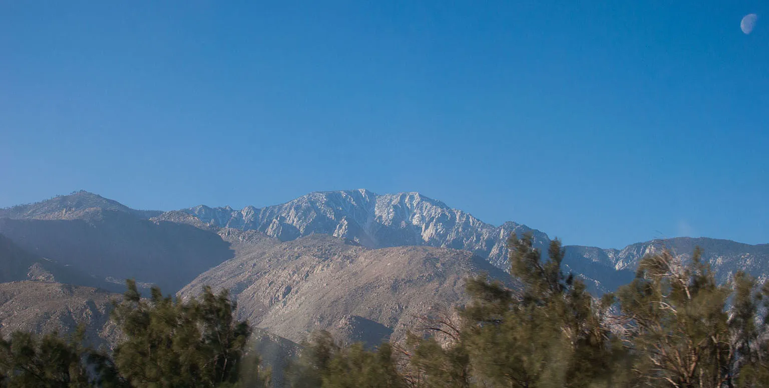 Mt. San Jacinto from Fwy 10